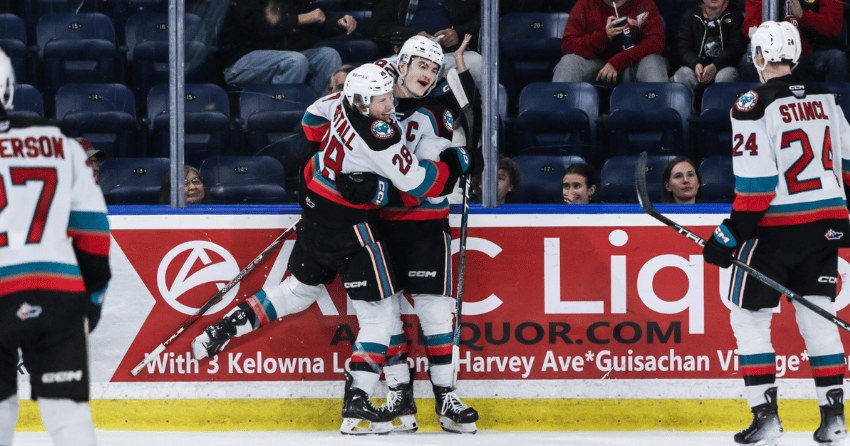Rockets dominate Giants in 8-3 win over Vancouver