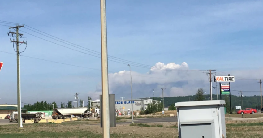 Evacuation alert issued for all of Fort St. John due to 18K ha wildfire