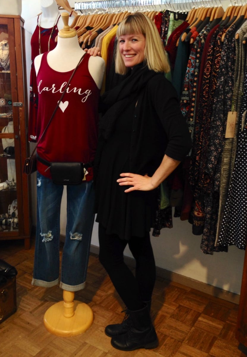 <who> Photo Credit: Contributed </who> This is Laura-Ann Kavanagh, Owner of The Wardrobe Boutique. 