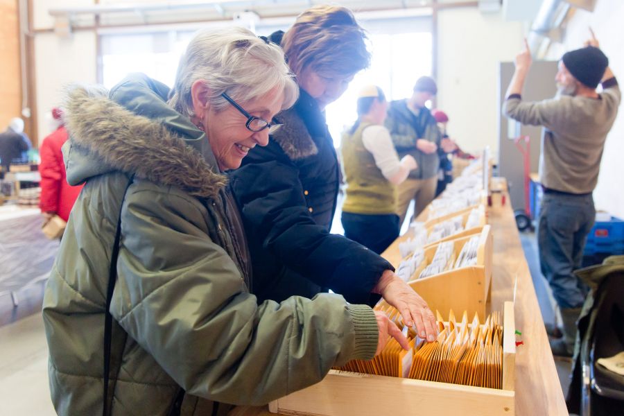 Scene from 2019 Seedy Saturday