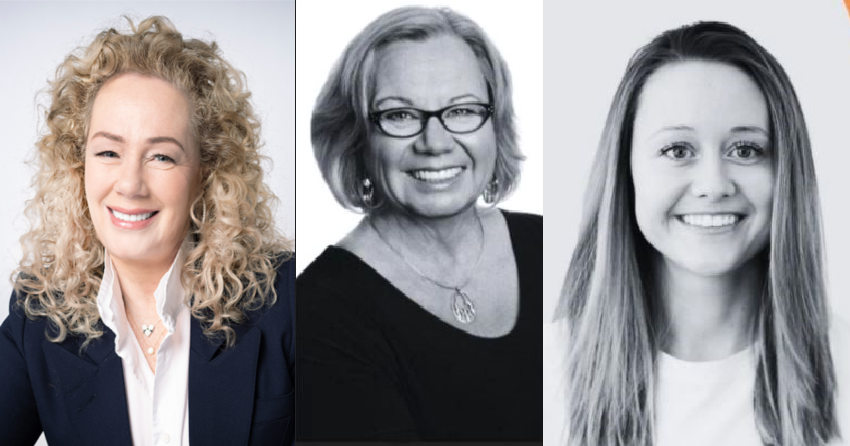 </who>Dragon Arlene Dickinson, left, management consultant Joy Playford and womens' pay expert Jillian Climie are heading up the inaugural Women In Business Conference put on by the Okanagan branch of CFA (chartered financial analysts) Society.