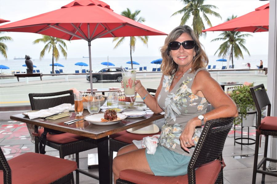 </who>Lunch at Loma Cocina Tequileria.