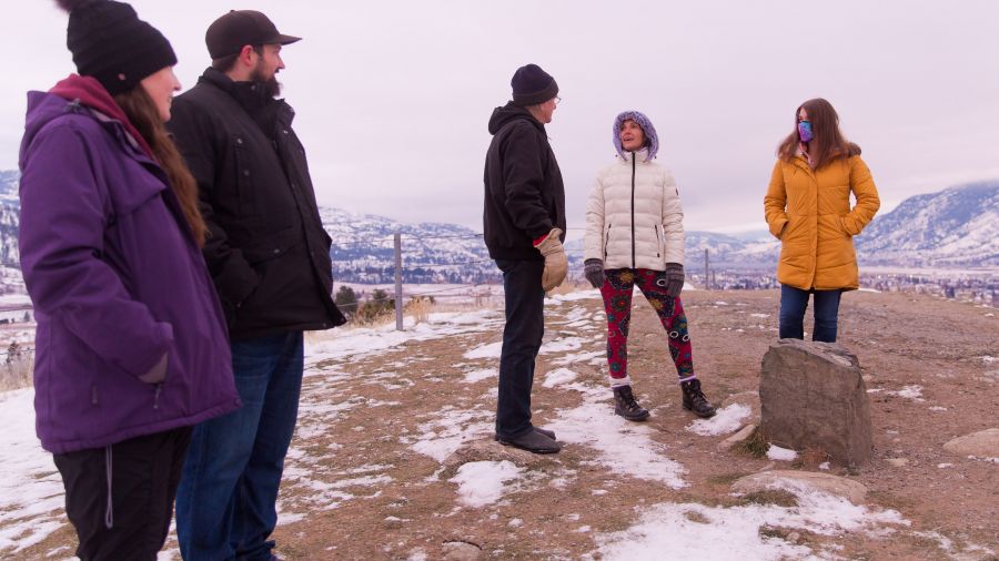 <who>Photo Credit: NowMedia</who> Winter solstice atop Munson Mountain