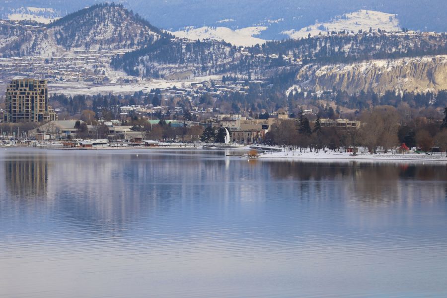 <who>Photo Credit: KelownaNow</who>In Kelowna, we don't dread the winters. A covering of snow makes this city even more gorgeous.