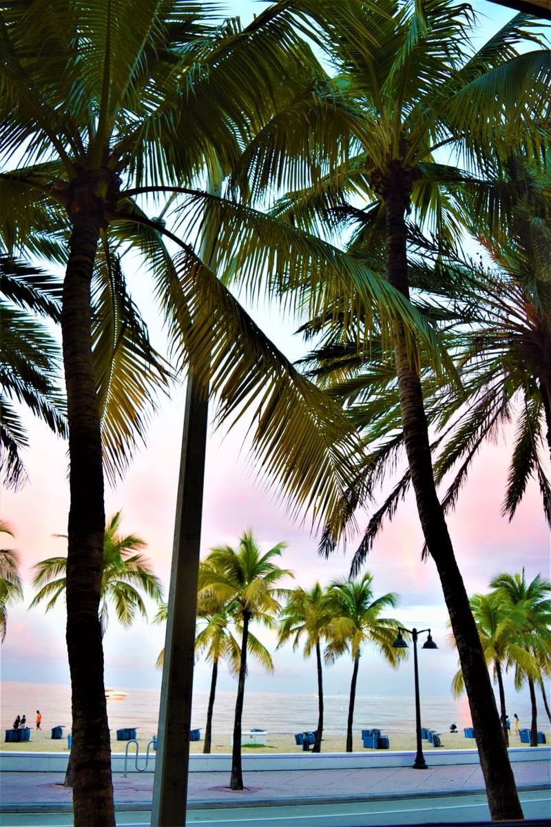 </who>The sunset view from Burlock Coast restaurant.