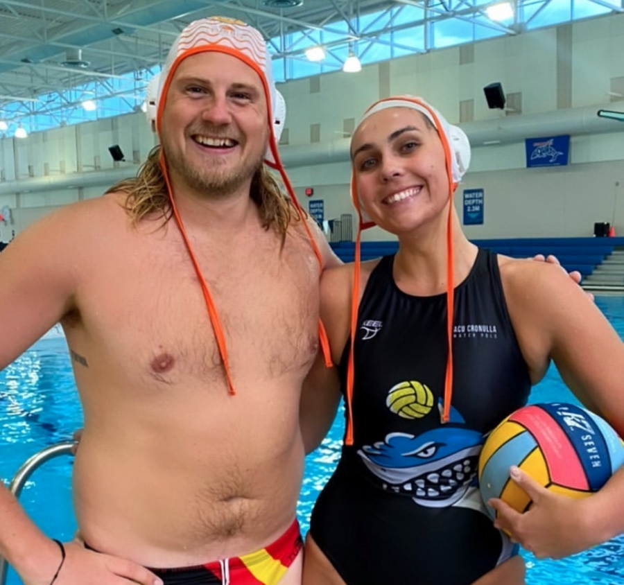 <who> Photo Credit: Contributed </who> Lyle Brooks (L) and Samantha Mitchell (R) were present at the H2O Centre last weekend to provide some coaching and tips to members of the KWPC.