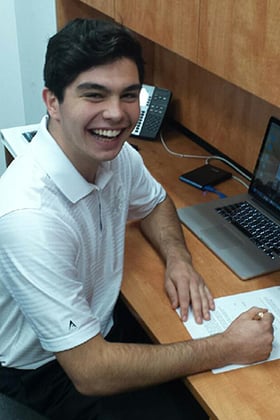 Nick Merkley signed first NHL<br>in Kelowna. Photo: Contributed