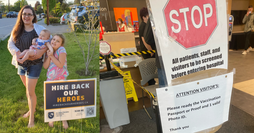 Kelowna women can’t visit their parents in hospital because they’re unvaccinated