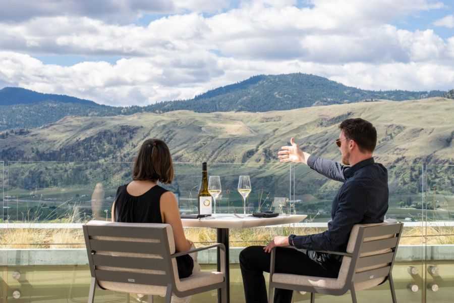 </who>The Restaurant at Phantom Creek Estates in Oliver has incredible views.