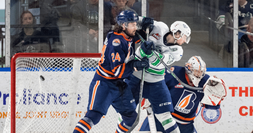 Logan Stankoven hat trick powers Blazers to game 3 victory