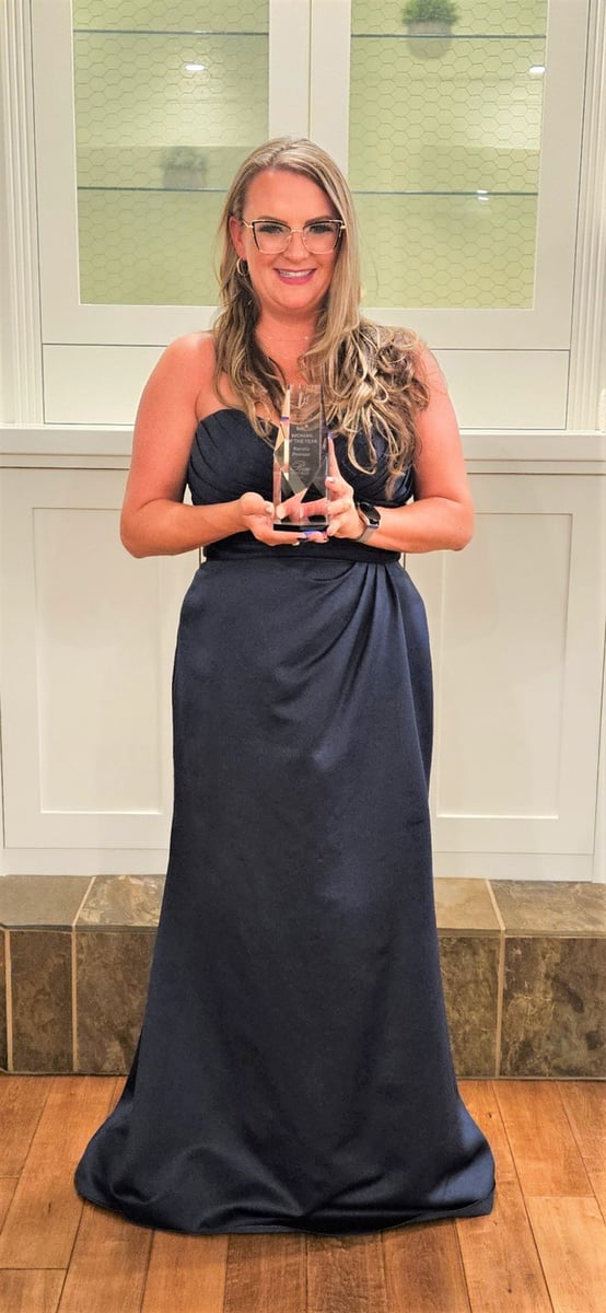 </who> Pamela Pearson picked up the 'Woman of the Year' trophy at the recent RISE Awards put on by Kelowna Women in Business.