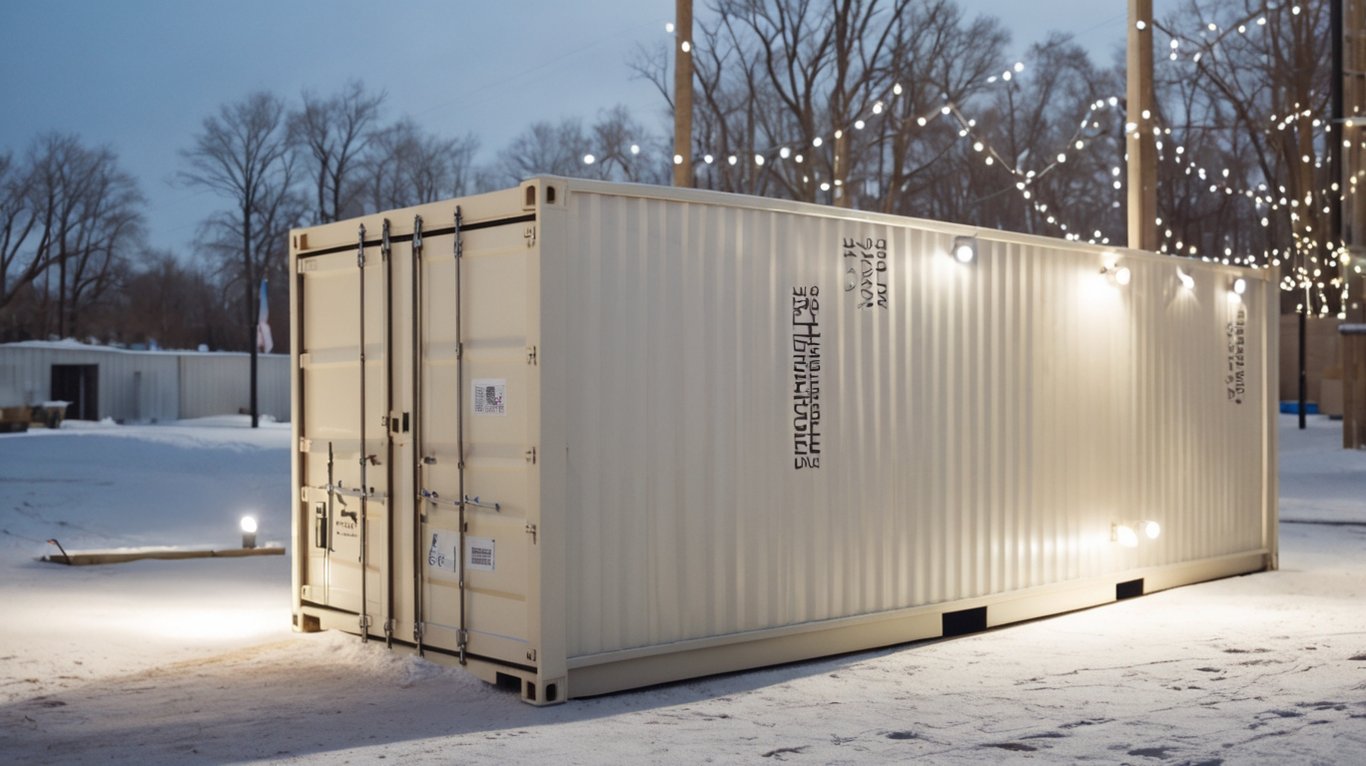 How to Place a Shipping Container