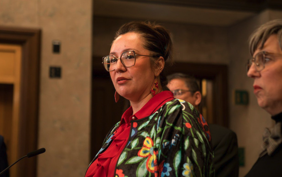 <who> Photo credit: Mandy Gull-Masty/X </who> On Feb. 26 Indigenous Services Minister Mandy Gull-Masty announced that the federal government is committing $1.55 billion in Jordan’s Principle support for First Nations children over the next year.
