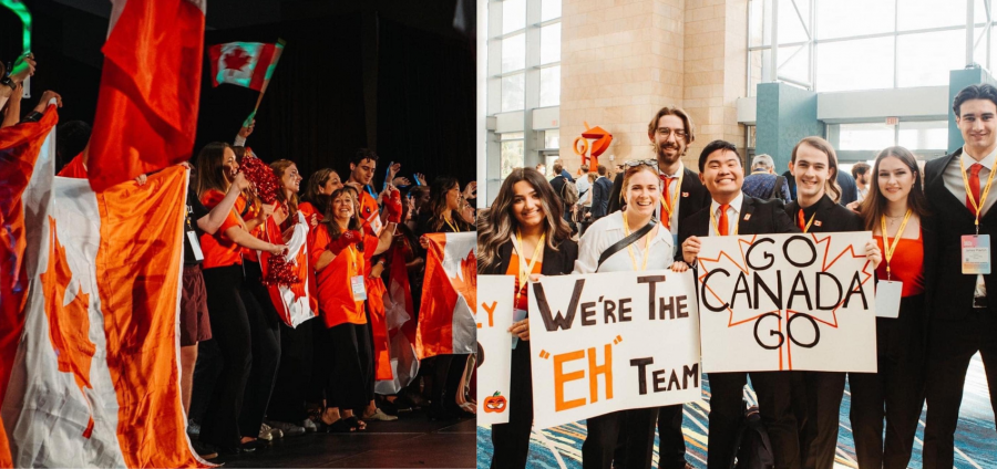 Members of the OC Enactus team in Puerto Rico.