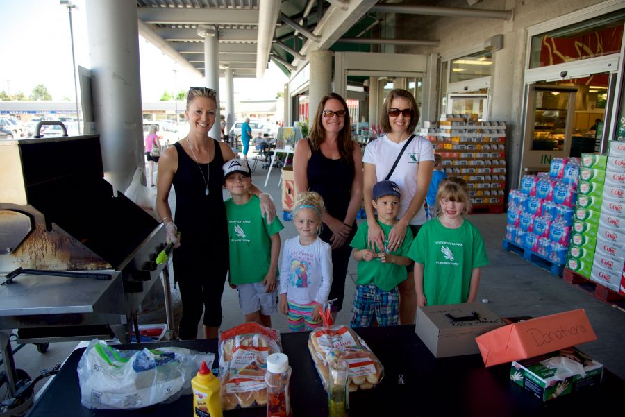 Some of the fundraisers!