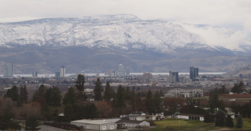 Kelowna weather: Cloudy all day, high of 6ºC, no rain