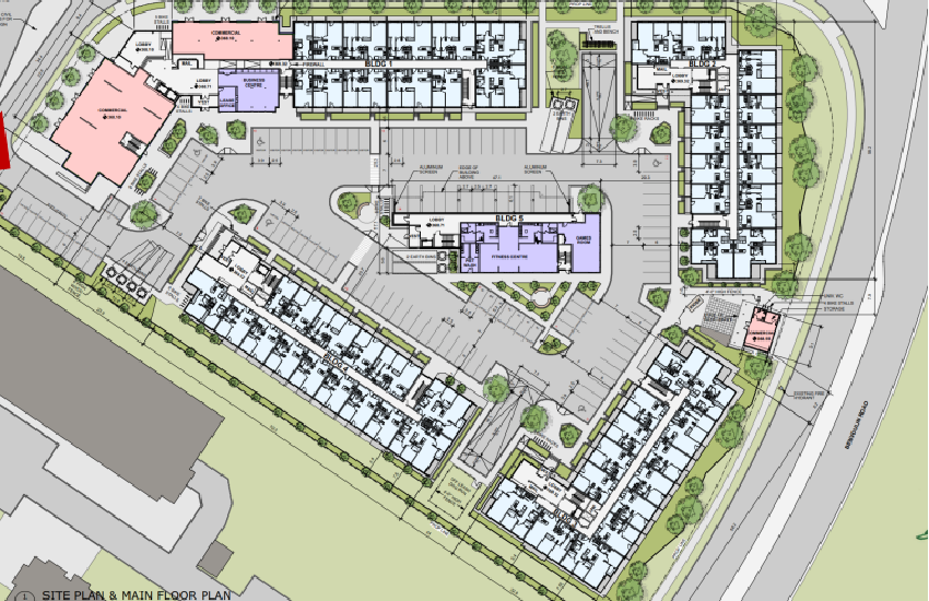 401-unit apartment project proposed for Springfield Road, across from ...
