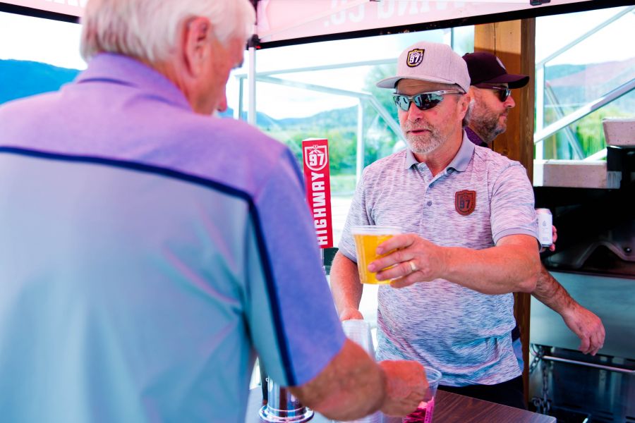 <who>Photo Credit: NowMedia</who> Member and Hwy 97 Brewing prez John Kaputsy