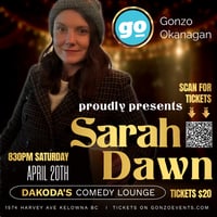 Sarah Dawn presented by Gonzo Okanagan