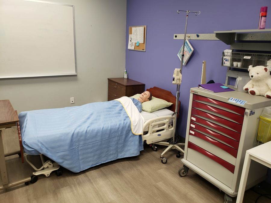 <who> Photo Credit: NowMedia </who> A classroom at Sprott Shaw.