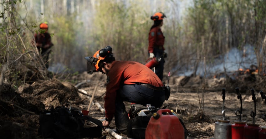 Rain in the forecast, expected to help crews battling trio of wildfires in northeastern BC