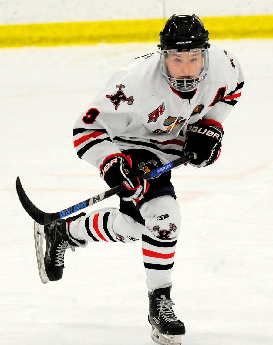 The Chiefs' Brody Dale helped set up four goals against the Steam.