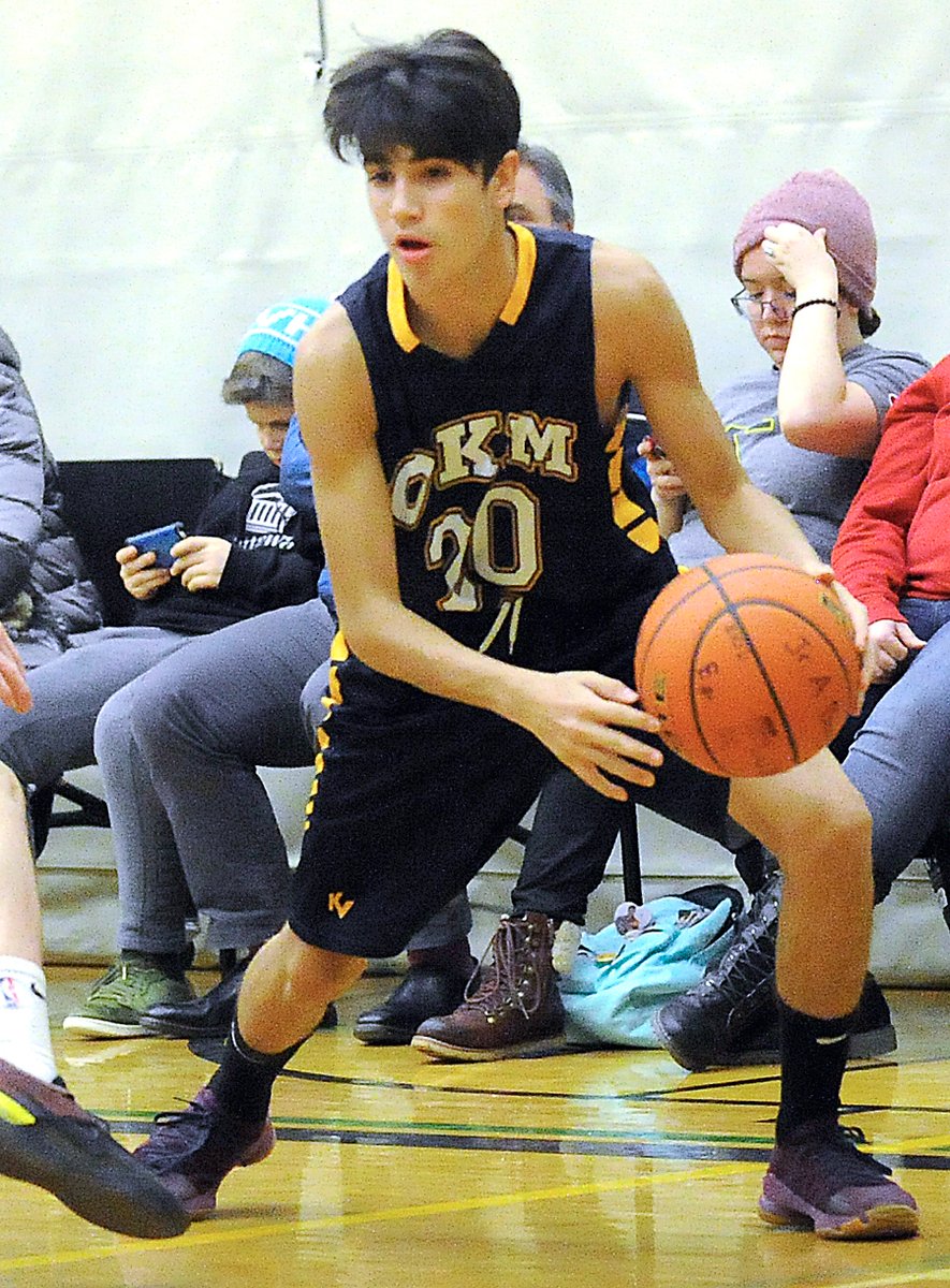<who>Photo Credit: Lorne White/KelownaNow </who>Brandon Nemes led OKM offensively and was named a second-team all-star.