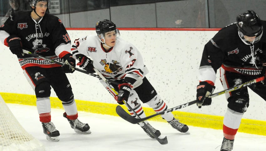 <who>Photo Credit: Lorne White/NowMedia </who>The Chiefs' Tyler Love scored once and assisted on three in Friday's lopsided win at the Rutland Arena.