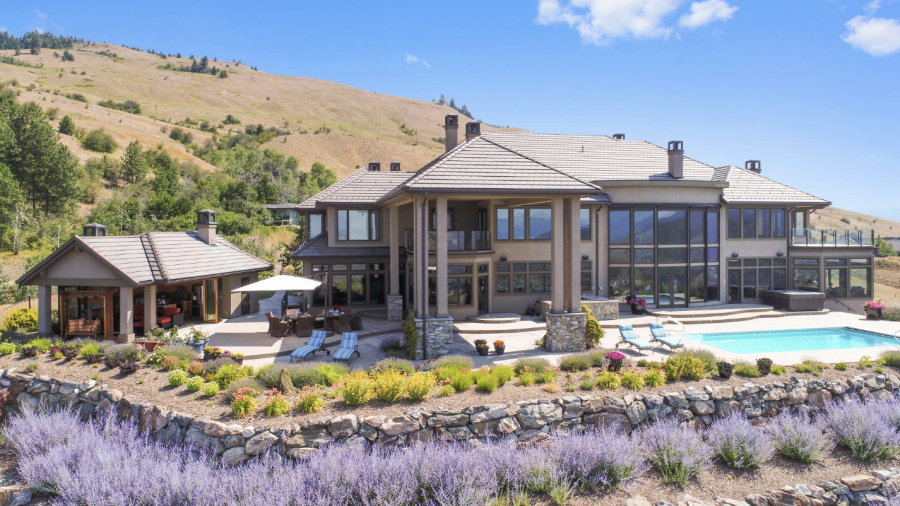 </who>This 16,658-square-foot home at 133 Ravine Drive in Coldstream has been listed for sale with Engel & Volkers Okanagan for $13 million for over a year.