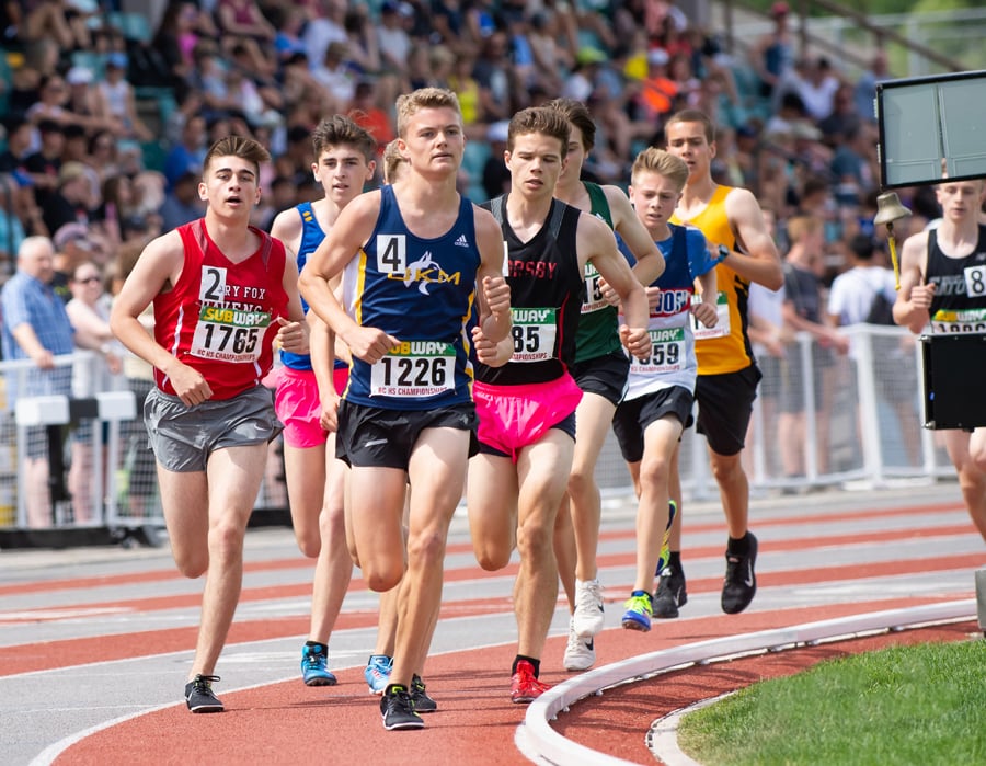 <who>Photo Credit: Vid Wadhwani Photography</who>OKM's Michael Schriemer ran to a silver medal in the provincial junior 3000-metre final and was fourth in the 1500.