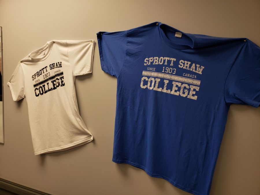 <who> Photo Credit: NowMedia </who> Sprott Shaw showing its pride.