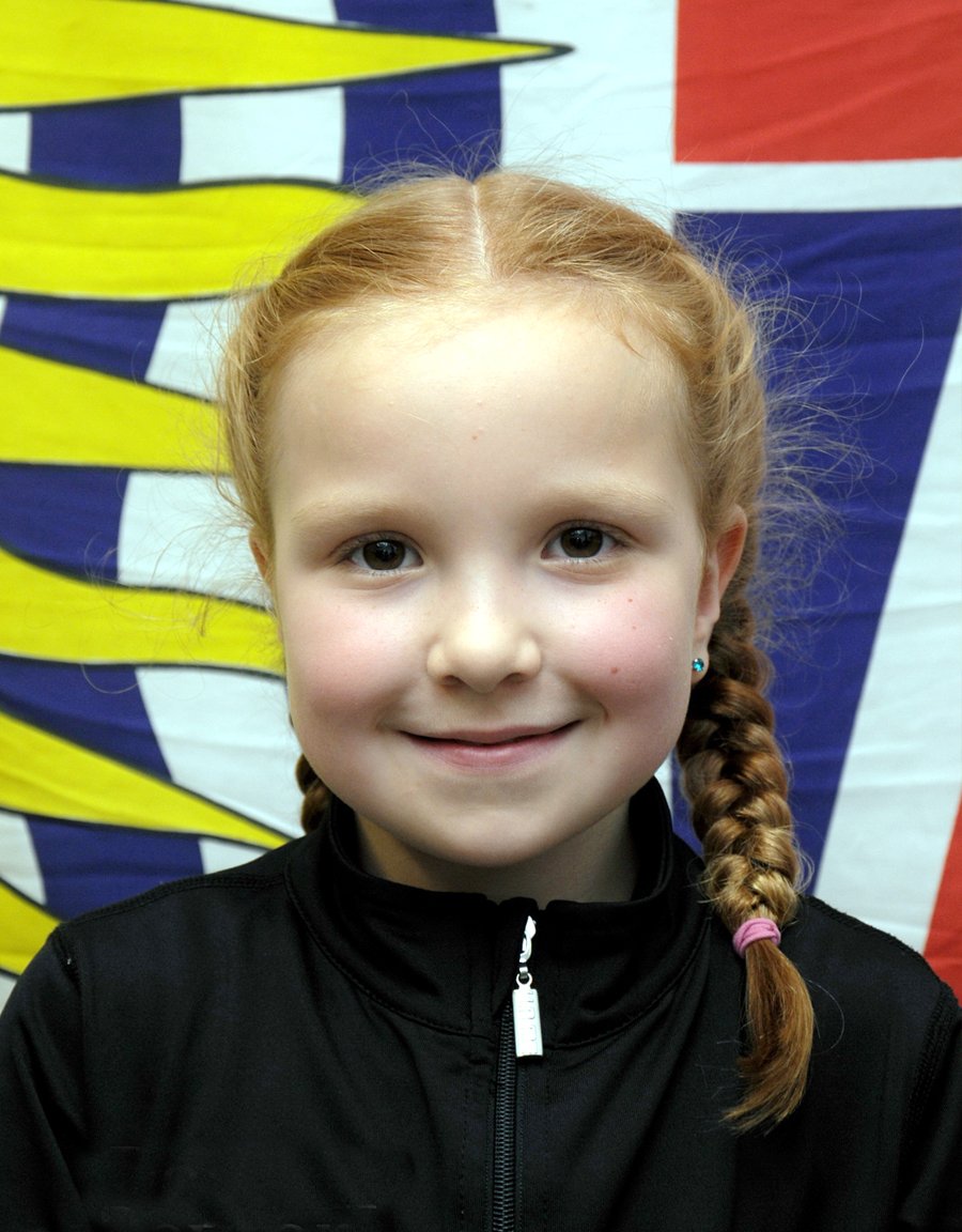 Peyton Anderson earned gold for her overall Level 4 performance.