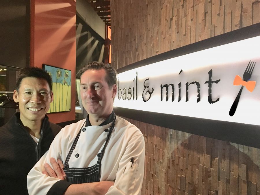 </who> Second picture Ken Cheung and Chef Peter McGeown