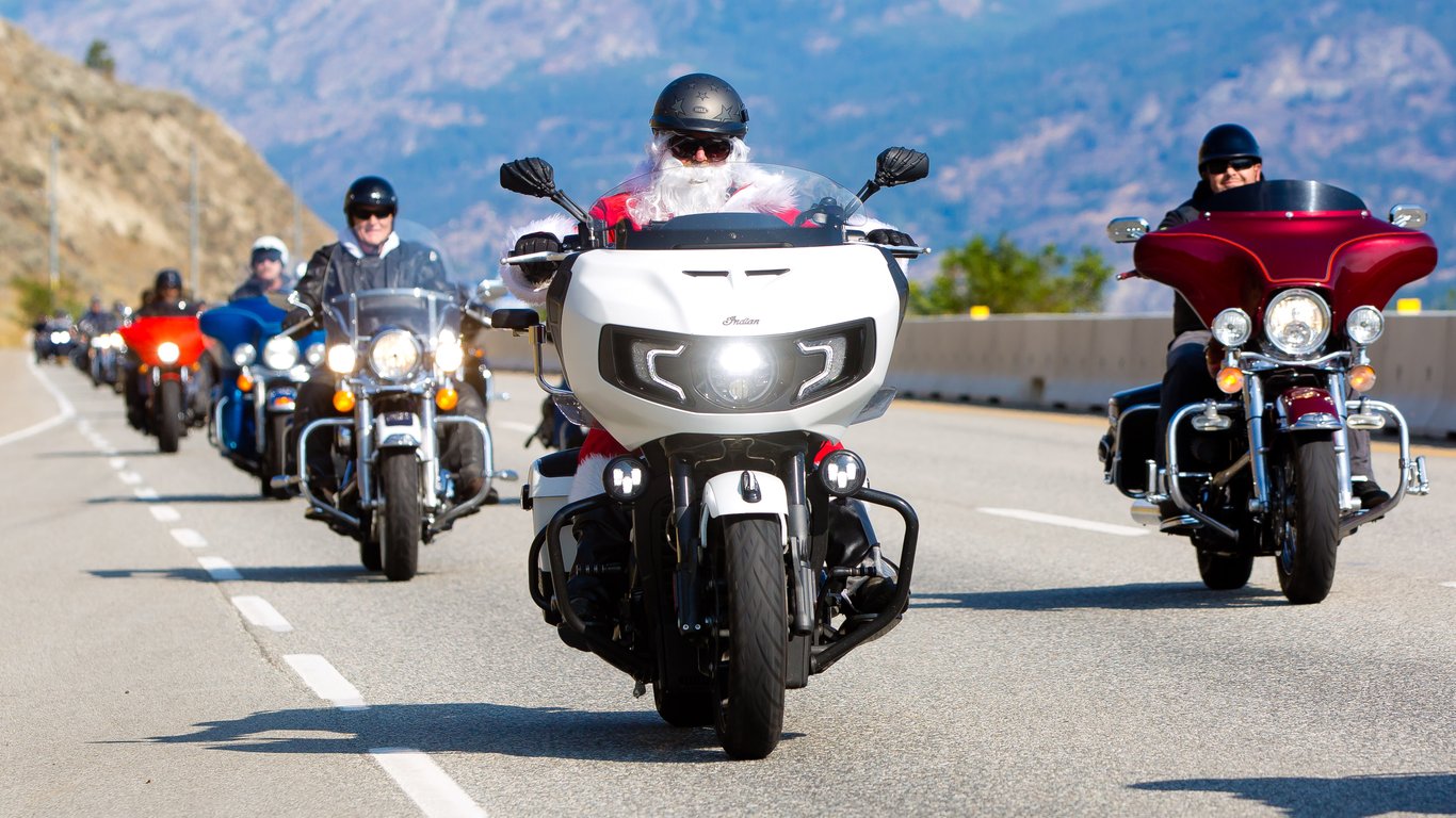 Impressive field, alltime record haul for Okanagan Toy and Poker Run