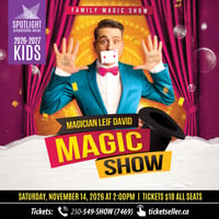 Magician Leif David Magic Show