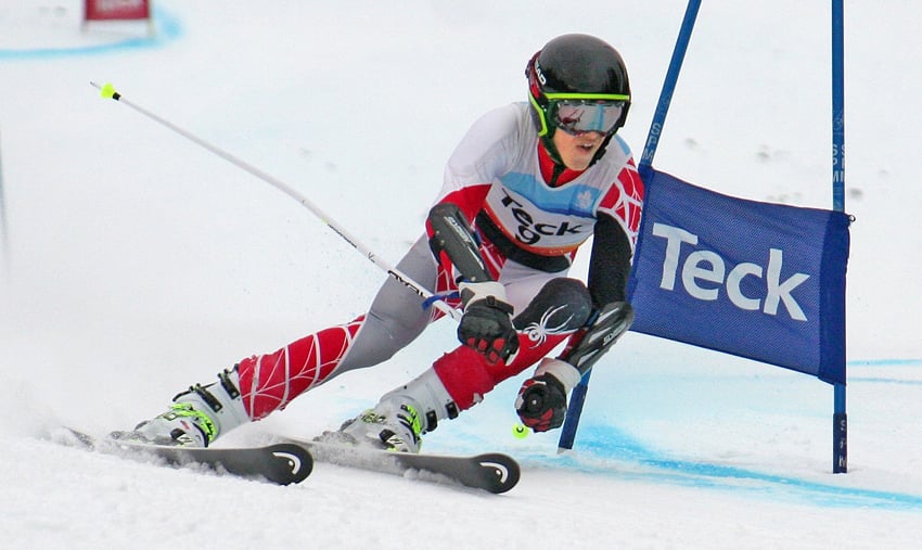 <who>Photo Credit: Contributed </who>Isaac Athans garnered gold in both the two-run giant slalom and two-run slalom events at Apex.