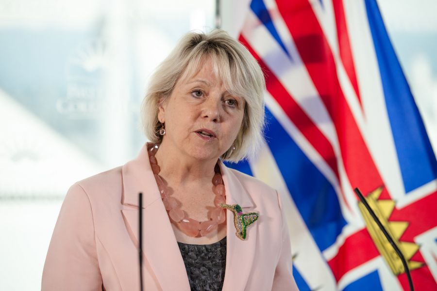 <who>Photo Credit: Government of BC/File Photo</who>Dr. Bonnie Henry