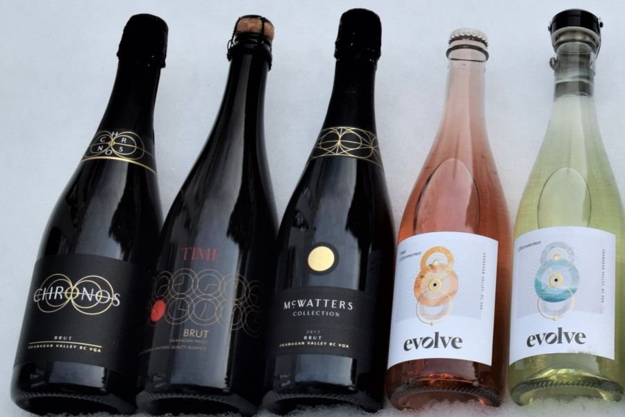 </who>Time Family of Wines in Penticton makes five sparkling wines at different price points.