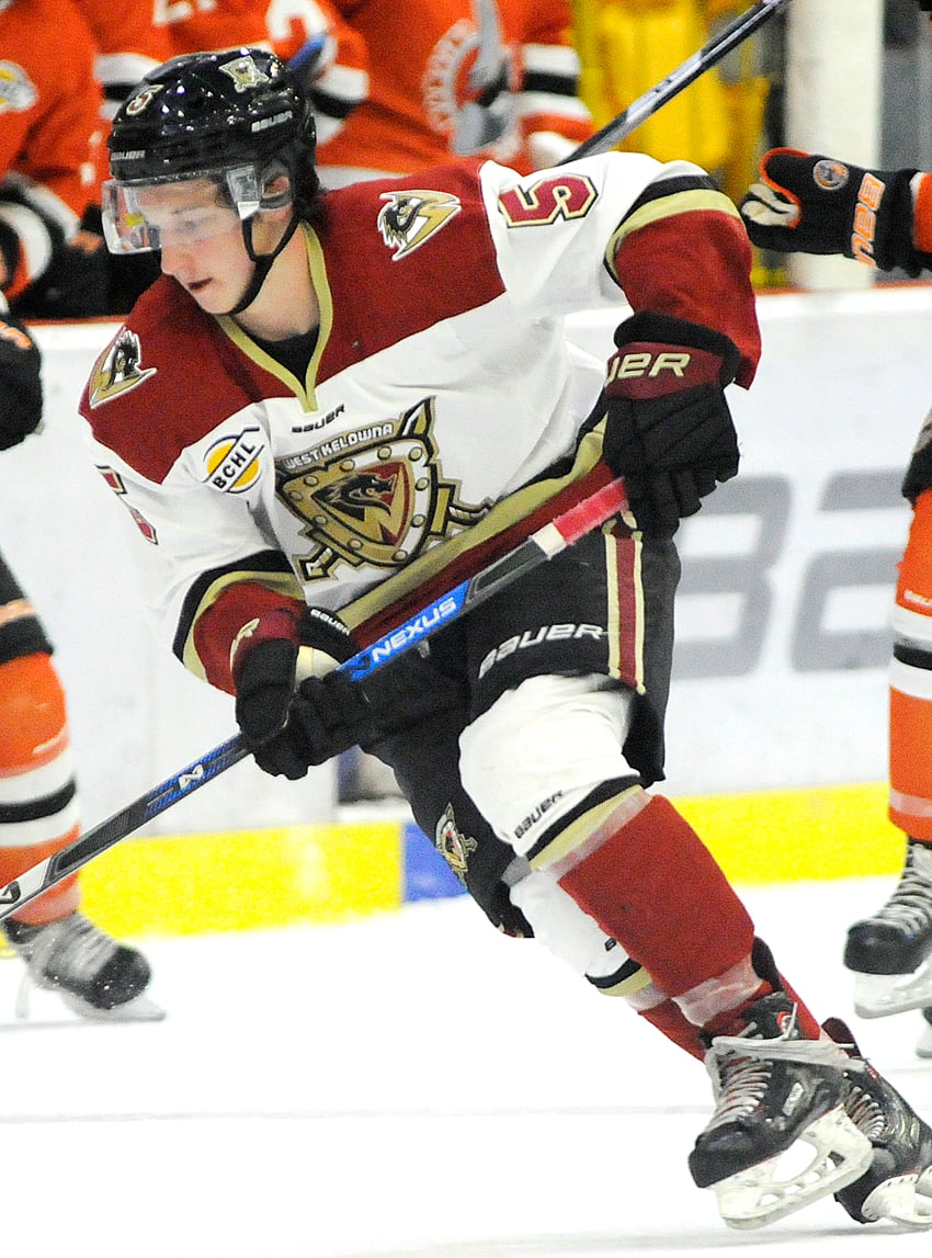 Defenceman Lucas Bahn assisted on the Kowalski's second goal of the night in the third period.