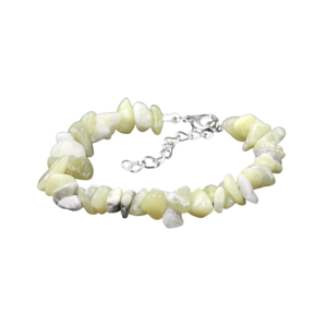 Bracciale barocco in giada xiuyan