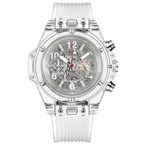 Orologio da polso trasparente