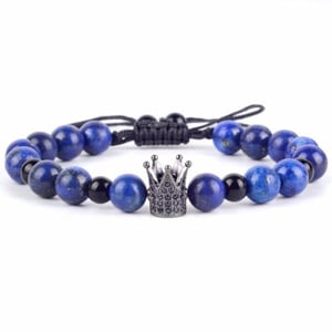 Corona e bracciale in lapislazzuli