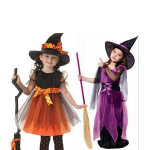 Travestimento da strega di Halloween