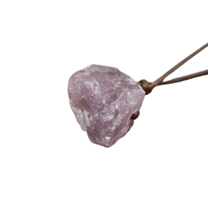 Collana con pietre di quarzo