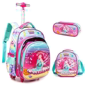 Zaino scuola elementare bambina con rotelle