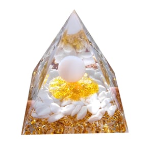 Quarzo bianco Orgonite 5cm