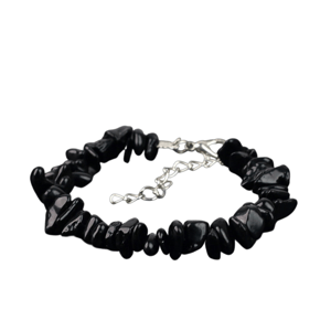 Bracciale barocco in ossidiana