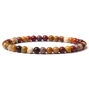 Bracciale Jasper Mokaïte 4 mm