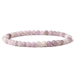 Bracciale di lepidolite 4 mm