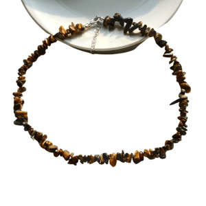 Collana con occhio di tigre